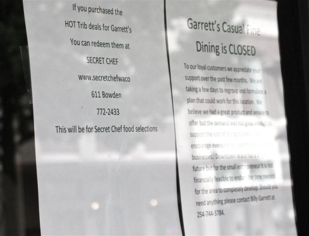 Garrett&#039;s closes amidst quiet fall