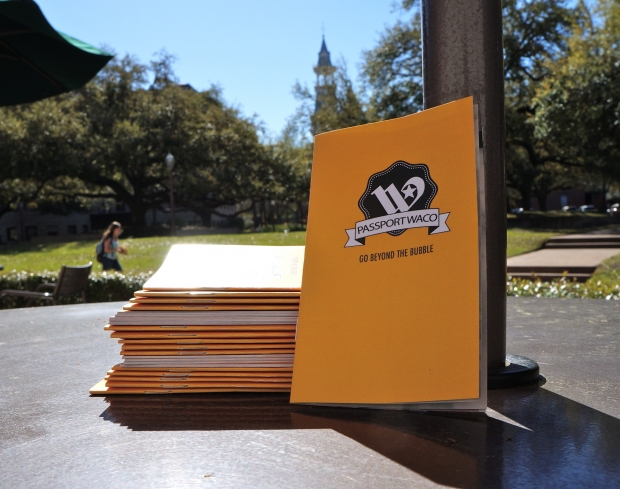 Baylor students: pick up a Passport to Waco