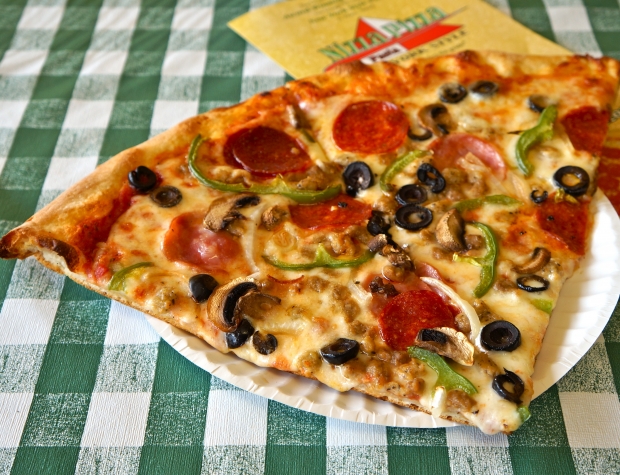 Pizza and a football argument: is the glass half-full?