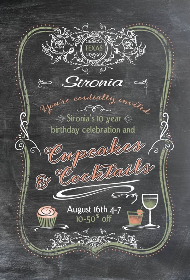 Happy Birthday, Sironia; see you on Saturday