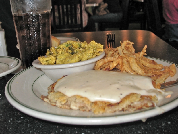 Thank you, lord, for Texas: Monument Cafe