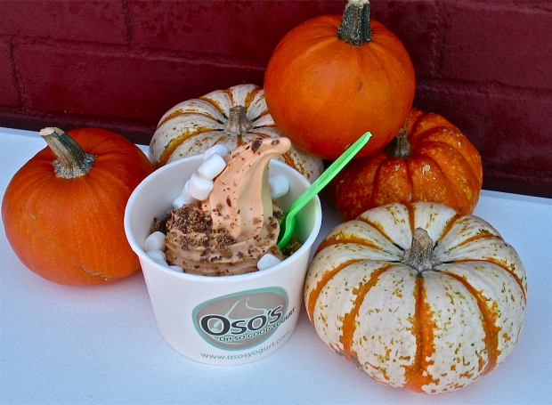 Hey, pumpkin, let&#039;s go get froyo at Oso&#039;s