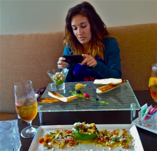 Photogenic lunch at Brazos Bar &amp; Bistro