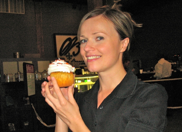 Olive Branch cupcakes contain spirit of the Great Pumpkin