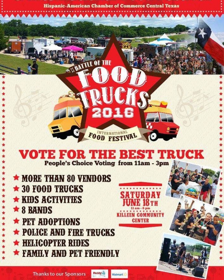 Hispanic-American Chamber of Commerce – Central Texas Hosts the 2nd Annual Battle of the Food Trucks